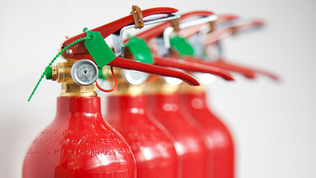 Fire extinguisher installation in York